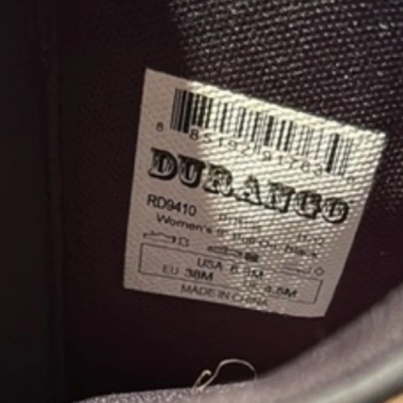 Durango brown Pull On Heeled Harness Western Cowboy  Boots Size 6.5 NWT - Picture 6 of 9